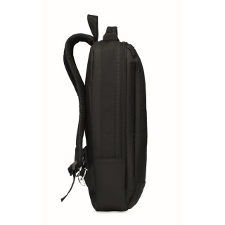 Mochila portátil con asa acolchada y bolsillo lateral